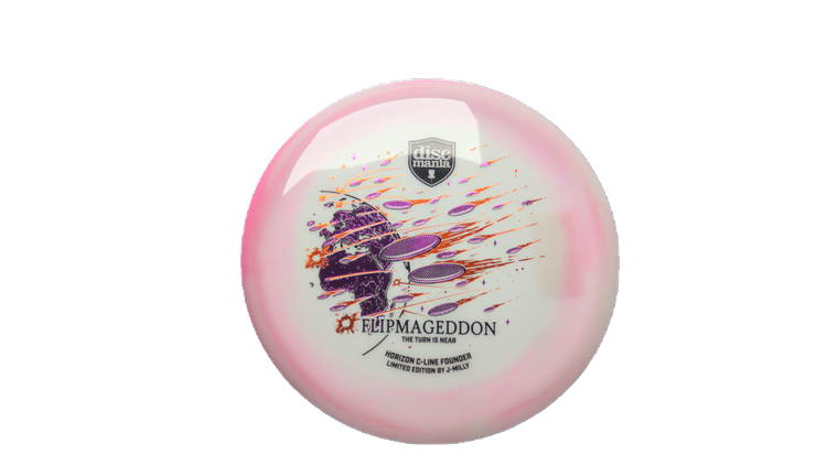 Discmania J-Milly Limited Edition Horizon C-Line Founder Midrange Front View
