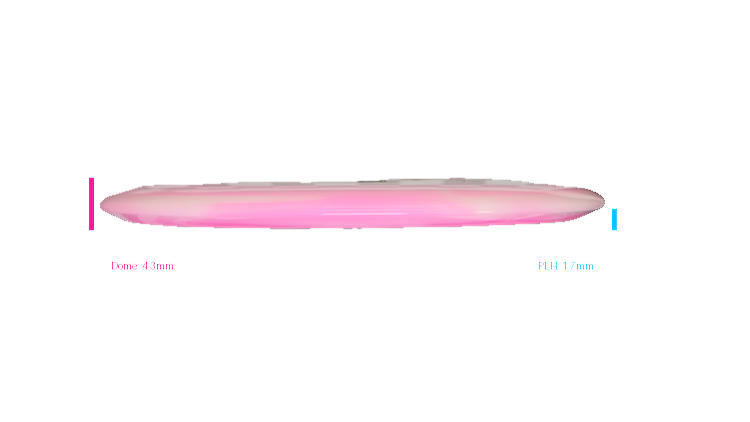 Discmania J-Milly Limited Edition Horizon C-Line Founder Midrange Profile View