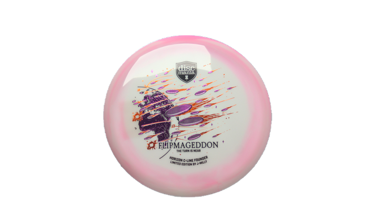 Discmania J-Milly Limited Edition Horizon C-Line Founder Midrange Front View