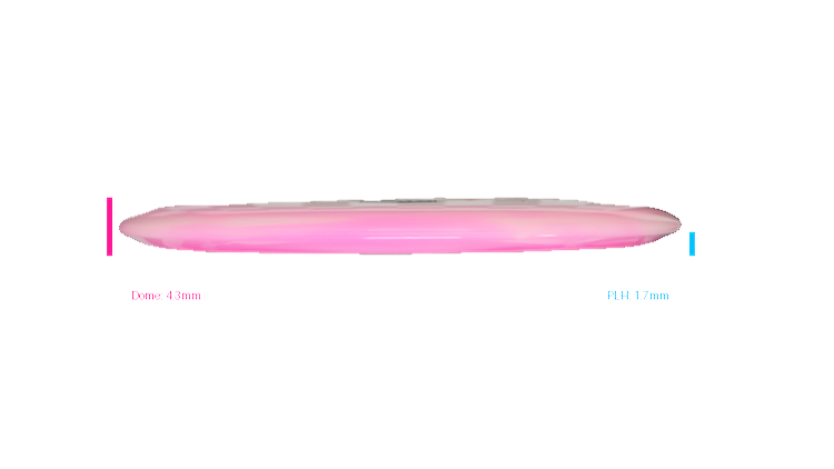 Discmania J-Milly Limited Edition Horizon C-Line Founder Midrange Profile View