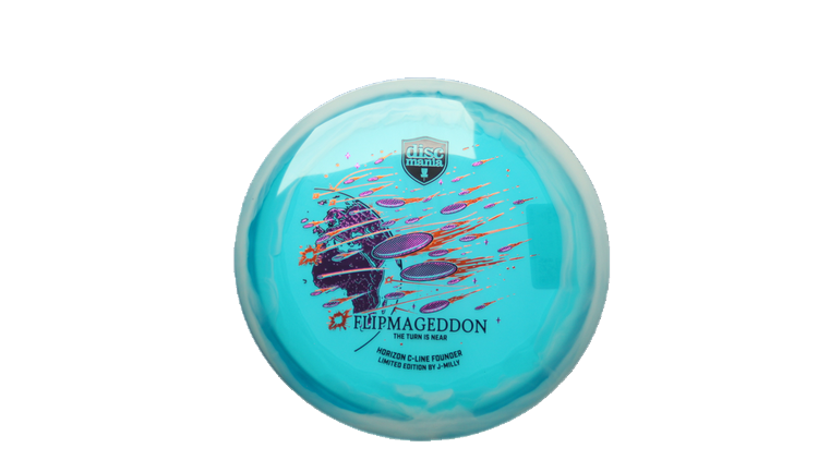 Discmania J-Milly Limited Edition Horizon C-Line Founder Midrange Front View