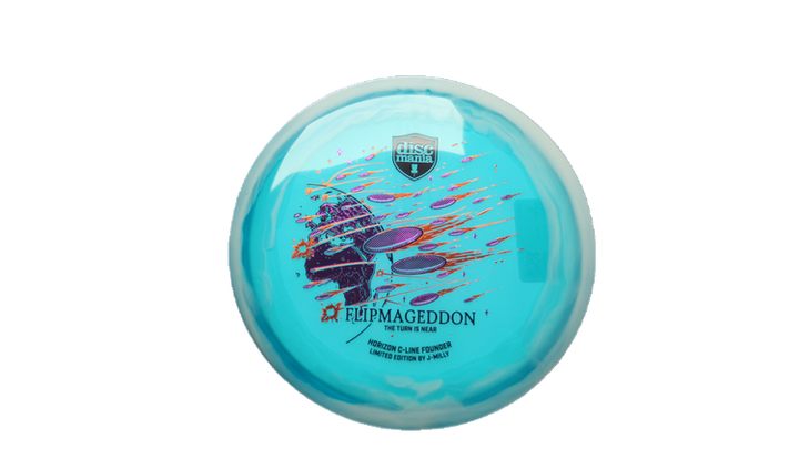 Discmania J-Milly Limited Edition Horizon C-Line Founder Midrange Front View