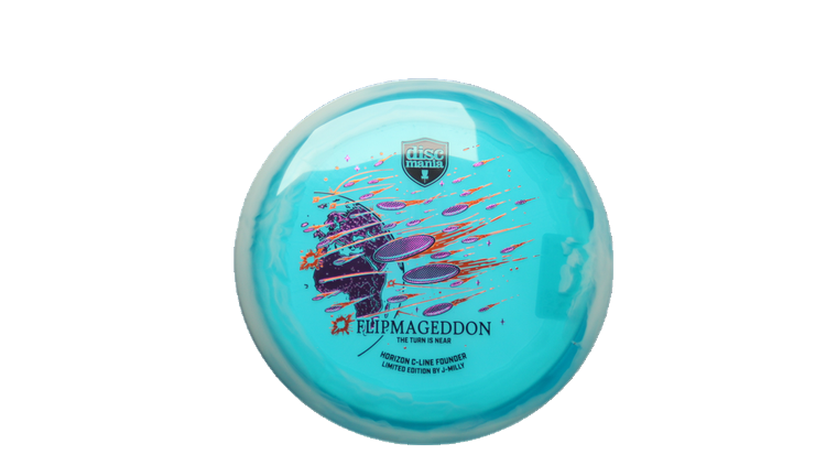 Discmania J-Milly Limited Edition Horizon C-Line Founder Midrange Front View