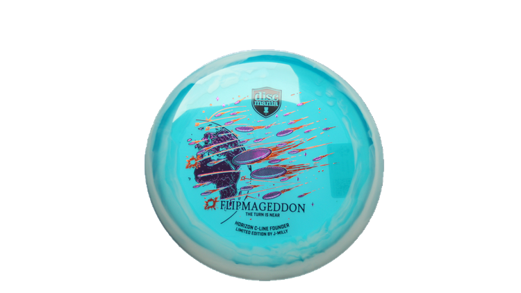 Discmania J-Milly Limited Edition Horizon C-Line Founder Midrange Front View