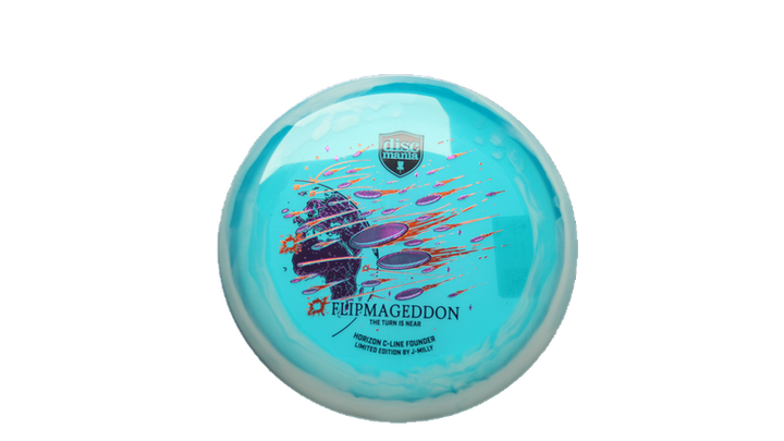Discmania J-Milly Limited Edition Horizon C-Line Founder Midrange Front View