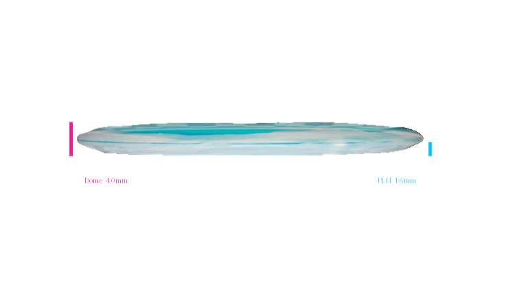 Discmania J-Milly Limited Edition Horizon C-Line Founder Midrange Profile View