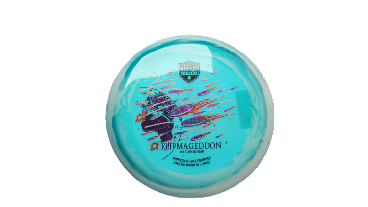 Discmania J-Milly Limited Edition Horizon C-Line Founder Midrange Front View