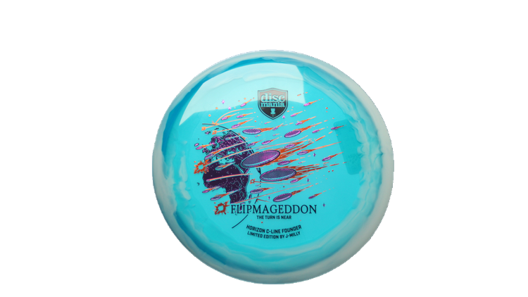 Discmania J-Milly Limited Edition Horizon C-Line Founder Midrange Front View