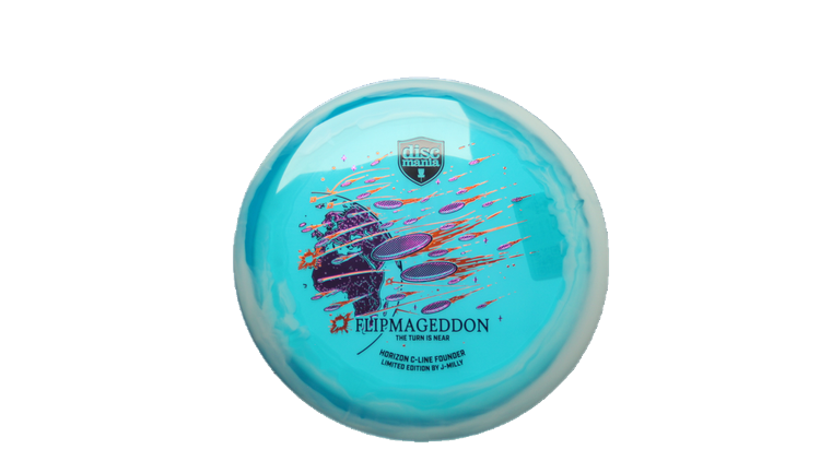 Discmania J-Milly Limited Edition Horizon C-Line Founder Midrange Front View