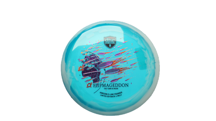 Discmania J-Milly Limited Edition Horizon C-Line Founder Midrange Front View
