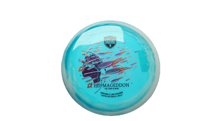 Discmania J-Milly Limited Edition Horizon C-Line Founder Midrange Front View