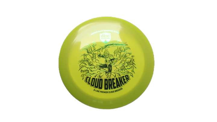 Discmania 2026 Gannon Buhr Signature Series Premier Q-Line Cloud Breaker Distance Driver Front View