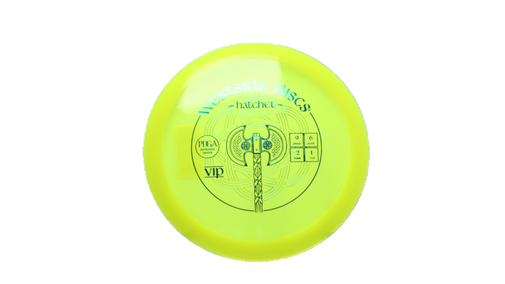 Westside Discs VIP Hatchet Fairway Driver Front View