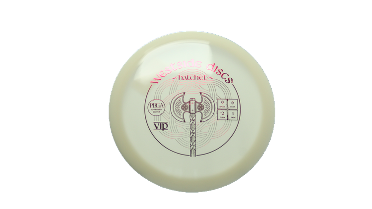 Westside Discs VIP Hatchet Fairway Driver Front View