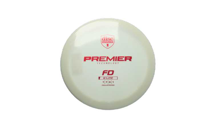 Discmania Premier Q-Line FD Fairway Driver Front View