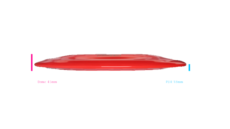 Discmania Premier Q-Line DD3 Distance Driver Profile View