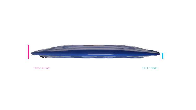 Discmania Premier Q-Line DD3 Distance Driver Profile View