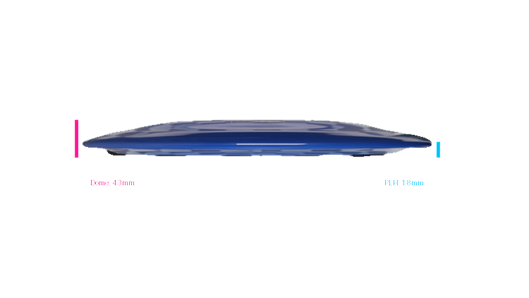 Discmania Premier Q-Line DD3 Distance Driver Profile View