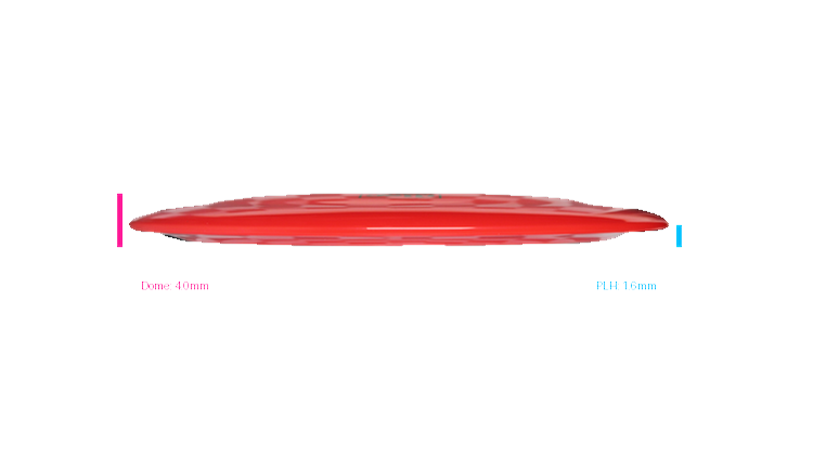 Discmania Premier Q-Line DD3 Distance Driver Profile View