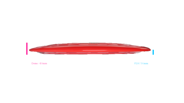 Discmania Premier Q-Line DD3 Distance Driver Profile View