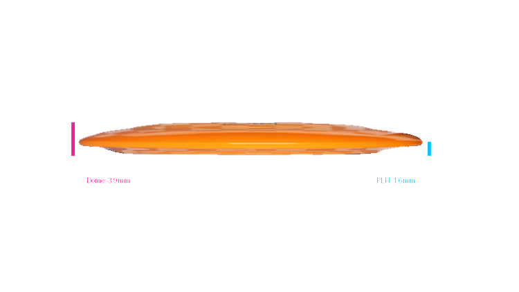 Discmania Premier Q-Line DD3 Distance Driver Profile View