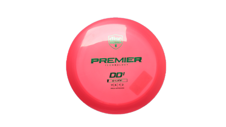 Discmania Premier Q-Line DD1 Distance Driver Front View