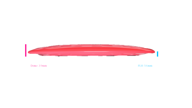 Discmania Premier Q-Line DD1 Distance Driver Profile View