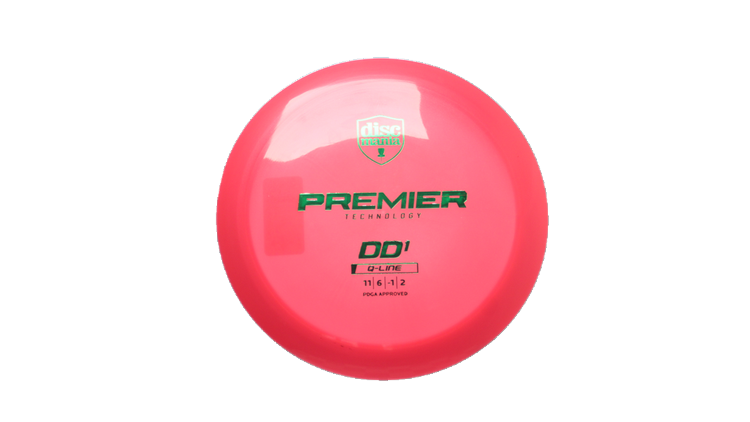 Discmania Premier Q-Line DD1 Distance Driver Front View