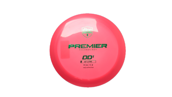Discmania Premier Q-Line DD1 Distance Driver Front View