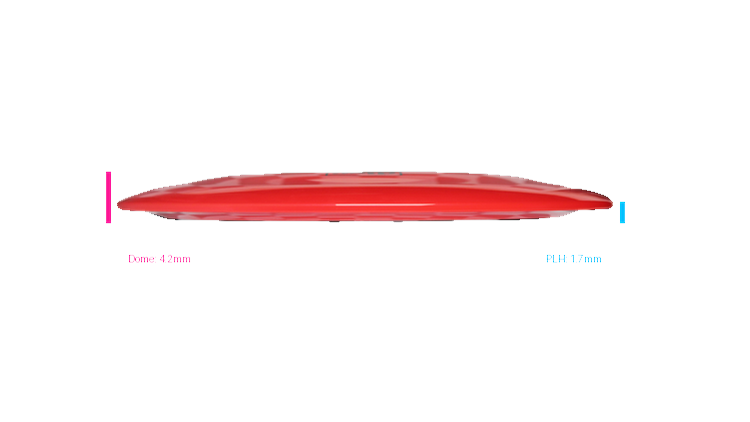 Discmania Premier Q-Line DD1 Distance Driver Profile View