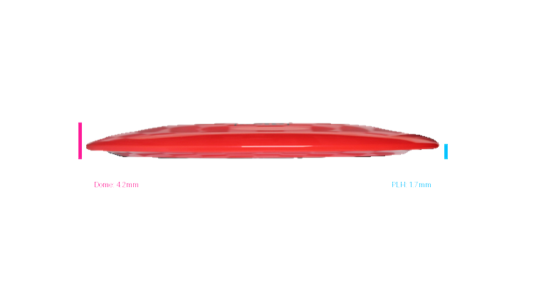 Discmania Premier Q-Line DD1 Distance Driver Profile View