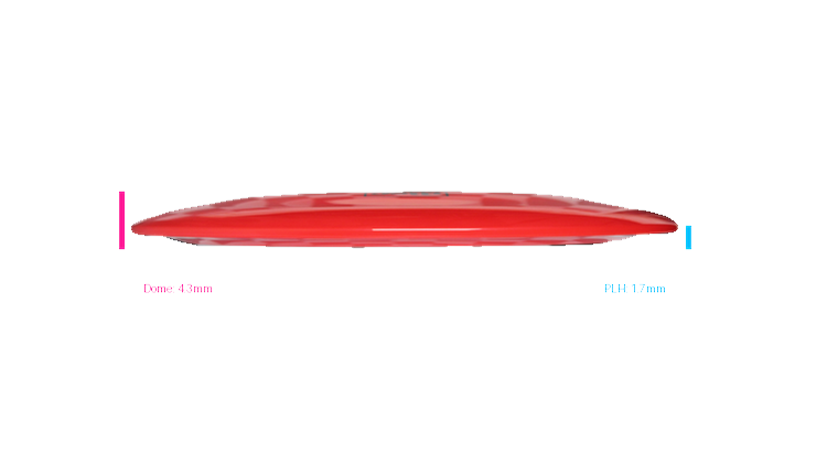 Discmania Premier Q-Line DD1 Distance Driver Profile View