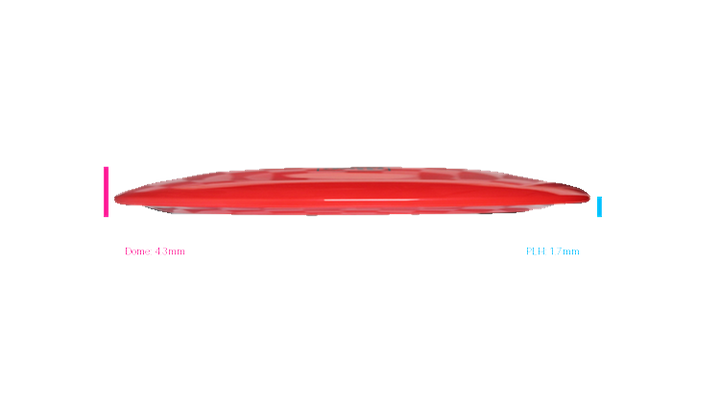 Discmania Premier Q-Line DD1 Distance Driver Profile View