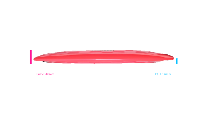 Discmania Premier Q-Line DD1 Distance Driver Profile View