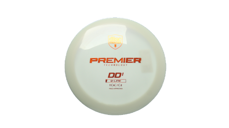 Discmania Premier Q-Line DD1 Distance Driver Front View