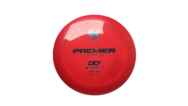 Discmania Premier Q-Line DD1 Distance Driver Front View