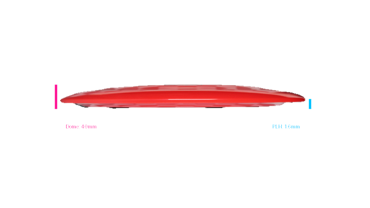 Discmania Premier Q-Line DD1 Distance Driver Profile View