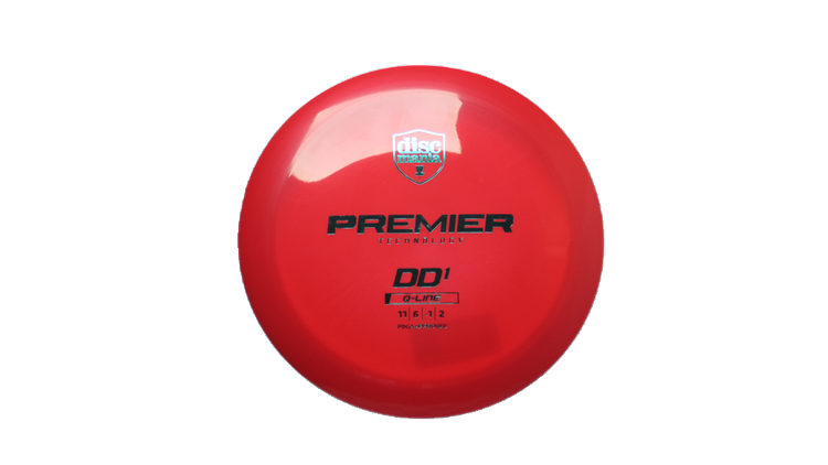Discmania Premier Q-Line DD1 Distance Driver Front View