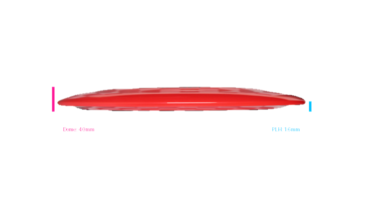 Discmania Premier Q-Line DD1 Distance Driver Profile View