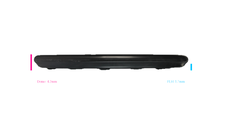 Westside Discs BT Megasoft Harp Midrange Profile View