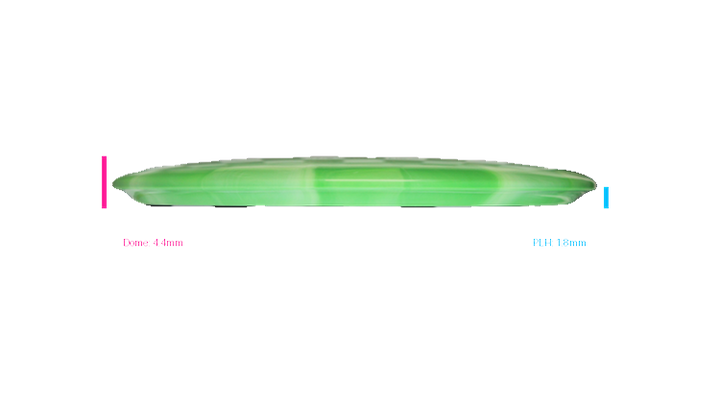 Westside Discs Tournament Rill Warship Midrange Profile View