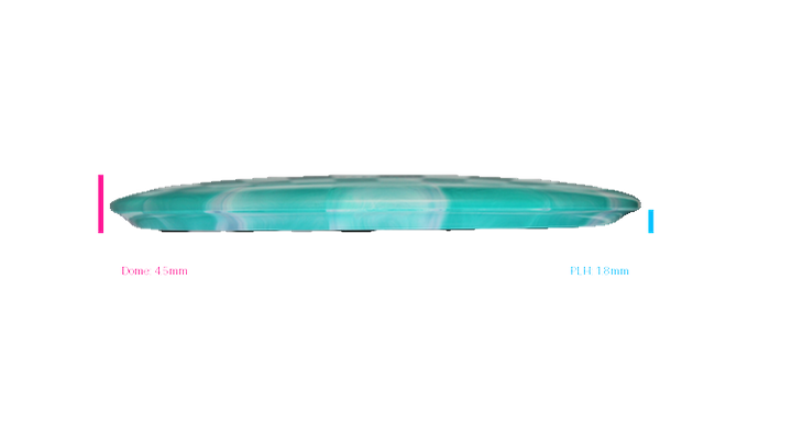 Westside Discs Tournament Rill Warship Midrange Profile View