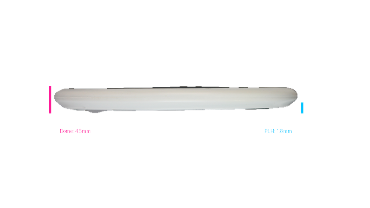 Latitude 64 2026 Project ChainGrip - Prototype ChainGrip Peak Putter Profile View