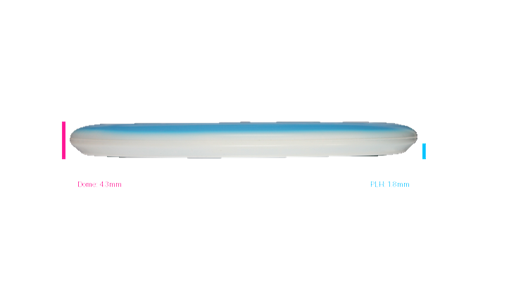 Latitude 64 2026 Project ChainGrip - Prototype ChainGrip Peak Putter Profile View