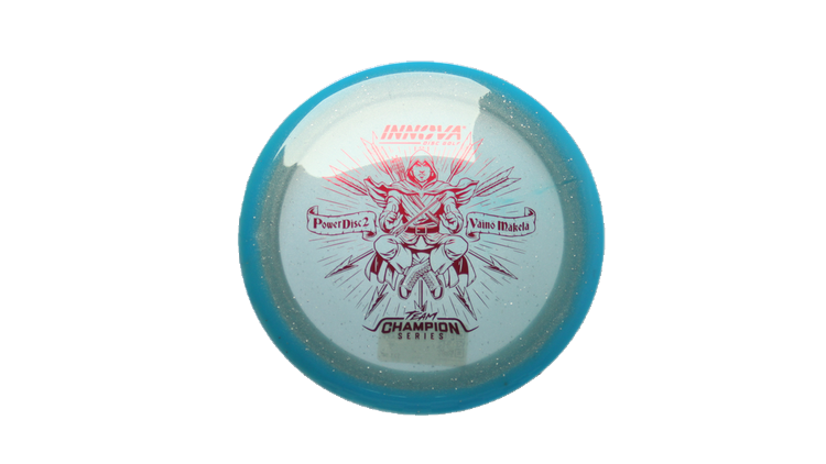 Innova 2026 Väinö Mäkelä Tour Series Moondust Halo Champion Power Disc2 (Elixer) Distance Driver Front View