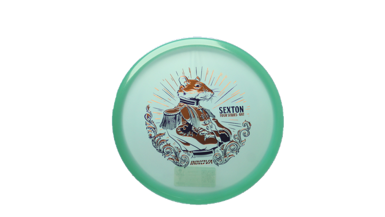 Innova 2026 Nate Sexton Tour Series Proto Glow Champion Rat Midrange Front View