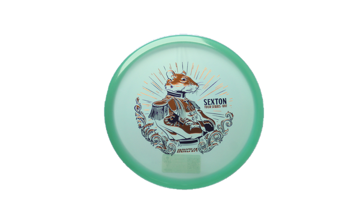 Innova 2026 Nate Sexton Tour Series Proto Glow Champion Rat Midrange Front View