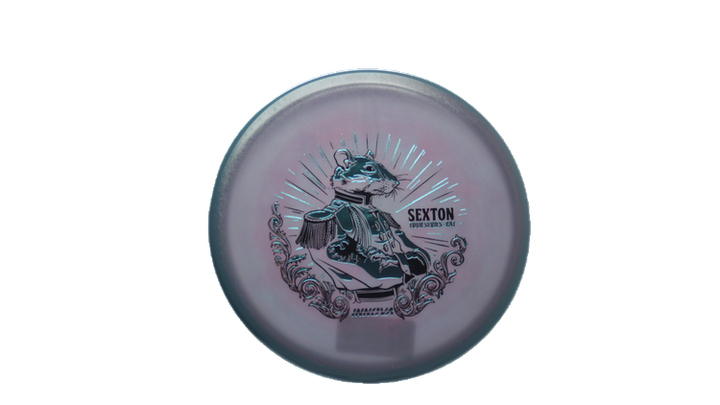 Innova 2026 Nate Sexton Tour Series Proto Glow Champion Rat Midrange Front View