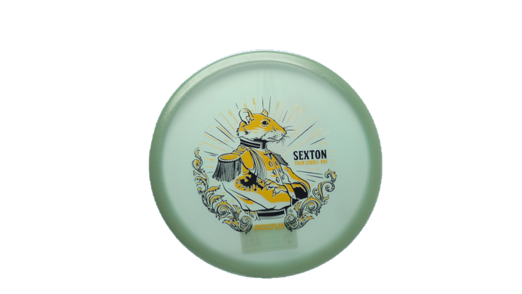 Innova 2026 Nate Sexton Tour Series Proto Glow Champion Rat Midrange Front View
