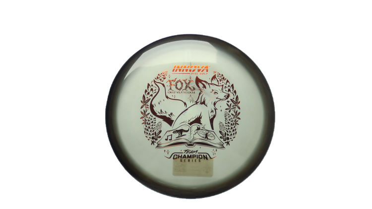 Innova 2026 Emily Weatherman Tour Series Proto Glow Halo Champion Fox Midrange Front View